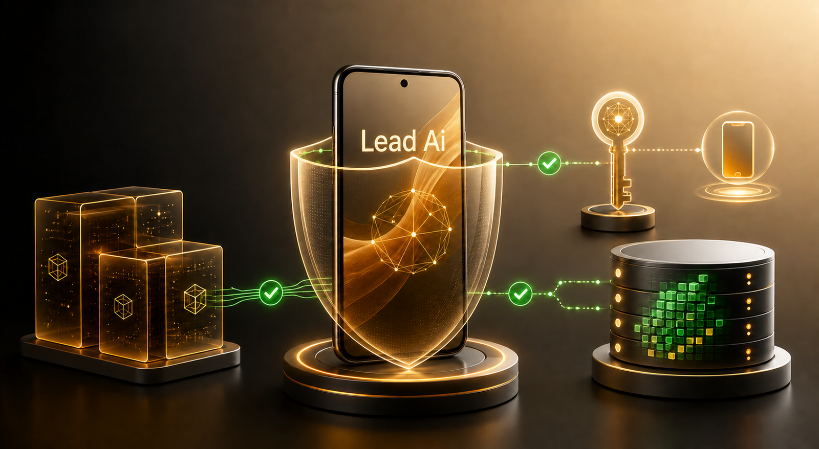 Lead Ai one-device licensing and encrypted local data